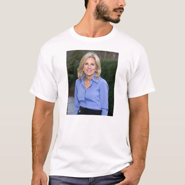 Camiseta Jill Biden T-shirt (Frente)