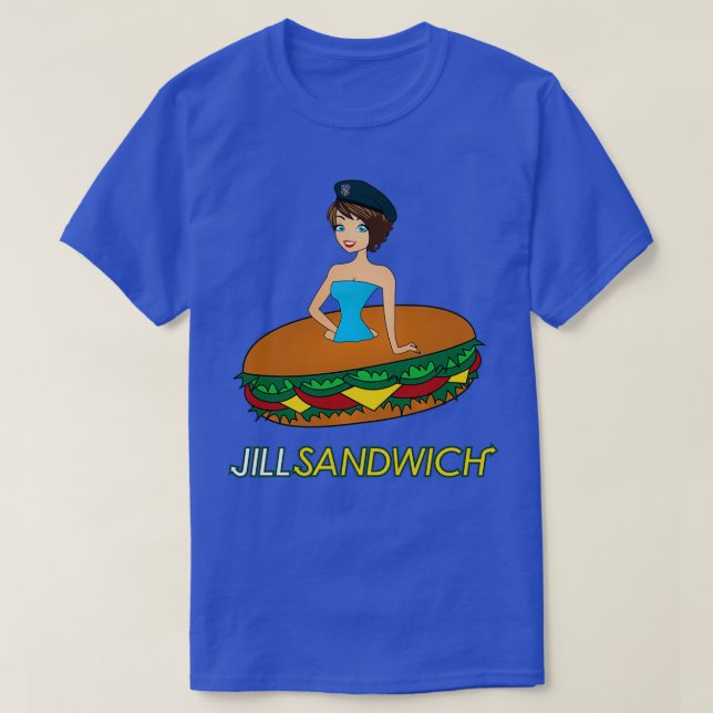 Camiseta Jill sandwich  (Frente do Design)