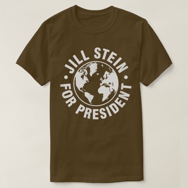 Camiseta Jill Stein For President  (Frente do Design)