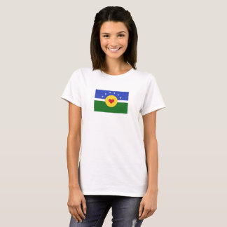 Camiseta Jilltopia Flag T-shirt feminina