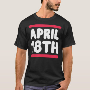 Camiseta jim jefferies april 18 engraçado Classic T-Shirt