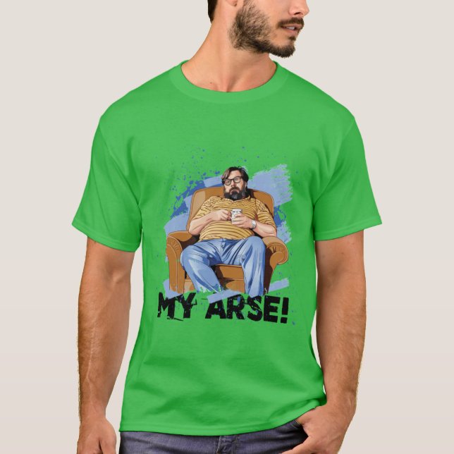 Camiseta Jim Royle retrô (Frente)