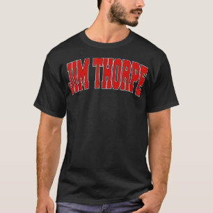 Camiseta JIM THORPE PA PENNSYLVANIA Varsity Style USA Vinta