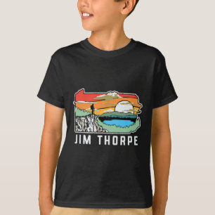 Camiseta Jim Thorpe Pensilvânia Natureza Caminhada ao Ar Li
