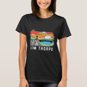 Camiseta Jim Thorpe Pensilvânia Natureza Caminhada ao Ar Li