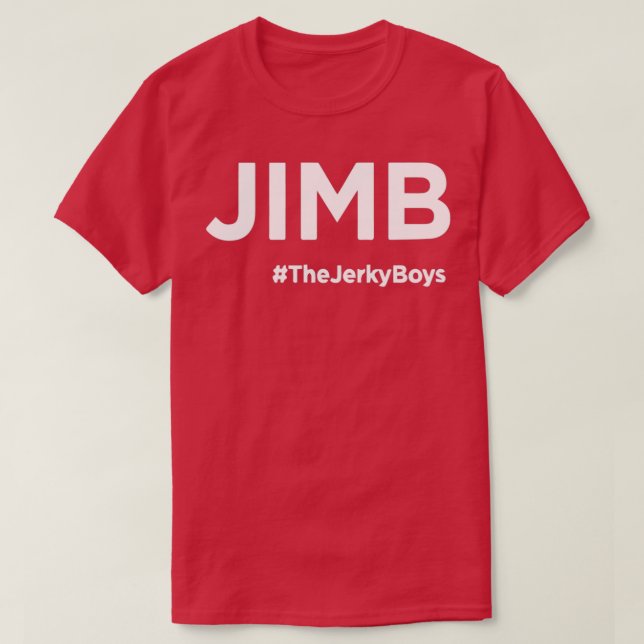 Camiseta Jimb The Jerky Boy (Frente do Design)