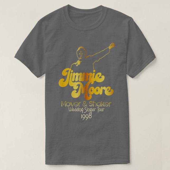 Camiseta Jimmie Moore Mover Shaker Tour 1998 (Frente do Design)