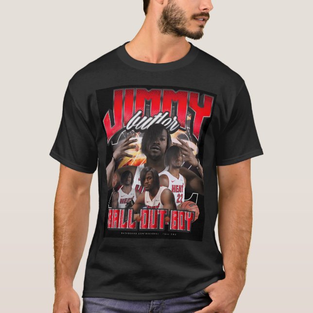 Camiseta Jimmy Butler Emo Ball Out Boy (Frente)