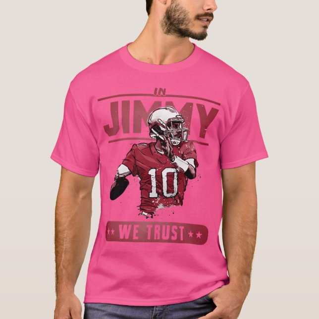 Camiseta Jimmy Garoppolo Trust (Frente)