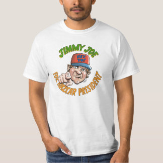 Camiseta Jimmy Joe para o presidente de NAZCAR