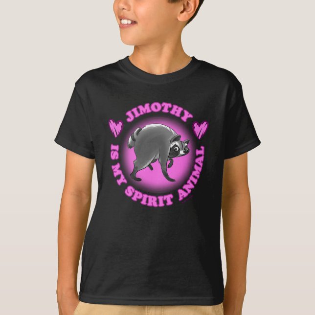CAMISETA JIMOTHY É MEU ANIMAL ESPIRITUAL (Frente)