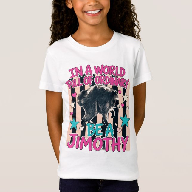 Camiseta Jimothy Guaxinim (Frente)