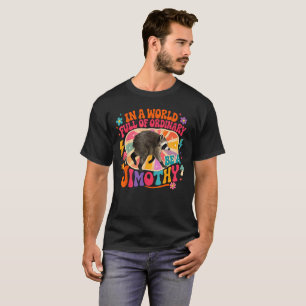 Camiseta Jimothy Guaxinim Engraçado Jimothy de Seattle