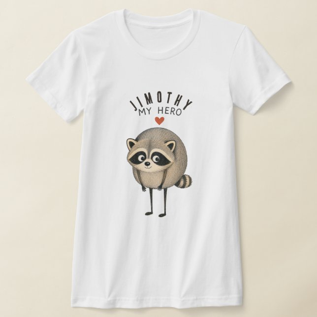 CAMISETA JIMOTHY MEU HEROI (Postura )
