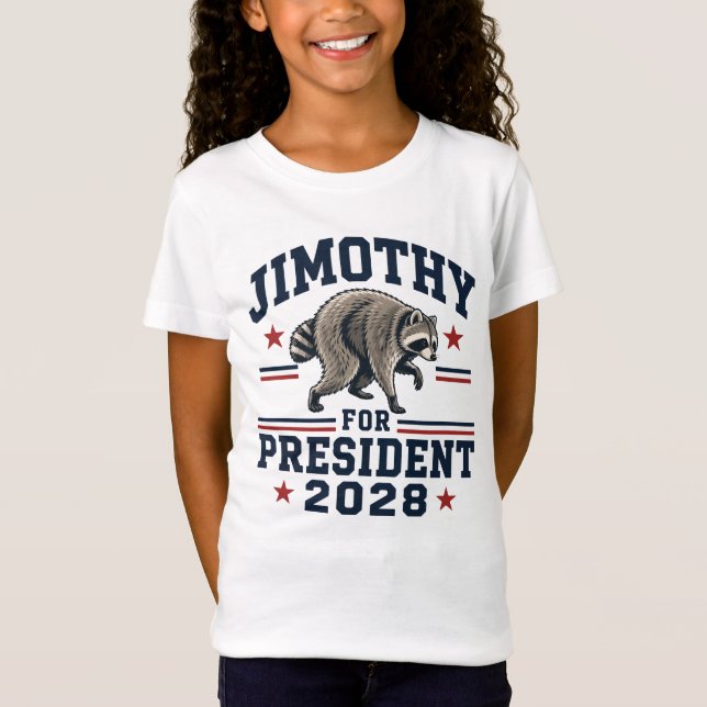 Camiseta Jimothy para presidente 2028 (Frente)