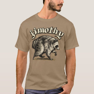 Camiseta Jimothy Viral Raccoon Funny Trash Panda