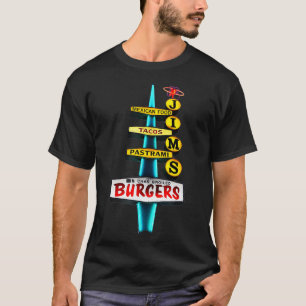Camiseta Jims Burger - Sinal de Vintage
