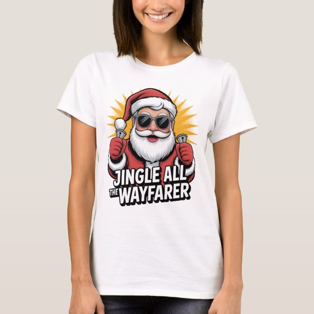 Camiseta Jingle All the Wayfarer (Frente)