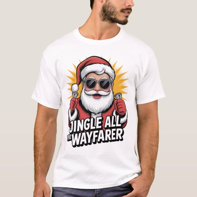 Camiseta Jingle All the Wayfarer (Frente)