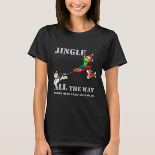 Camiseta Jingle All Way Siberian Husky Idea