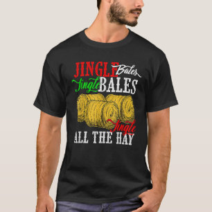 Camiseta Jingle Bales Jingle Bales Jingle Toda A Fazenda