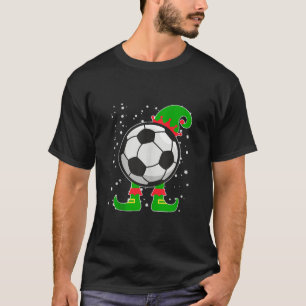 Camiseta Jingle Ballers Bola de Futebol de Natal Xmas Elfo 