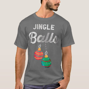 Camiseta Jingle Balls Papais noeis engraçados Festa de Nata