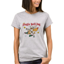 Jingle Bell Jog T-shirt feminina