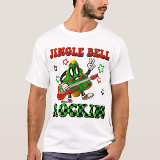 Camiseta Jingle Bell Rockin Árvore de Natal Cookie