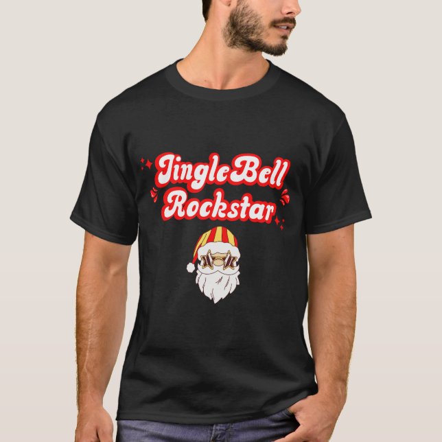 Camiseta Jingle Bell Rockstar (Frente)