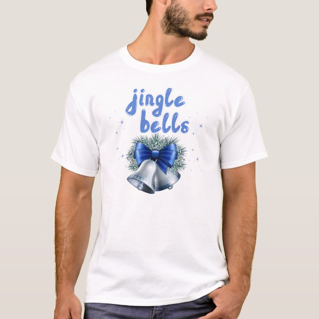 Camiseta Jingle Bells, dia de Natal. (Frente)