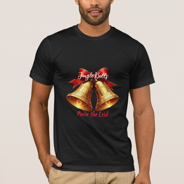 Camiseta Jingle Bells, Praise the Lord (Frente)