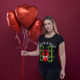 Camiseta Jingle E Slay Christmas