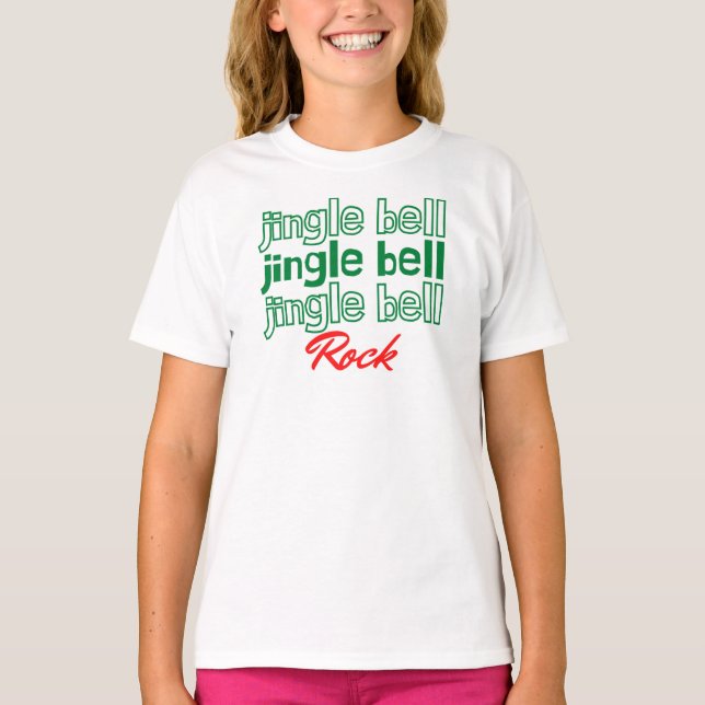 Camiseta jingle jingle rock T-Shirt (Frente)