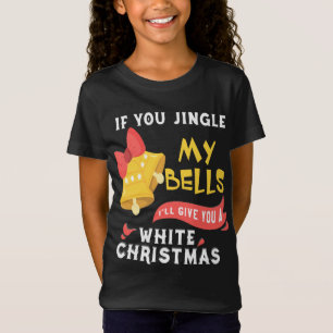 Camiseta Jingle My Bells Adultos Engraçados Inapropriados