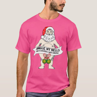 Camiseta Jingle My Bells Engraçado Papais noeis Natal 