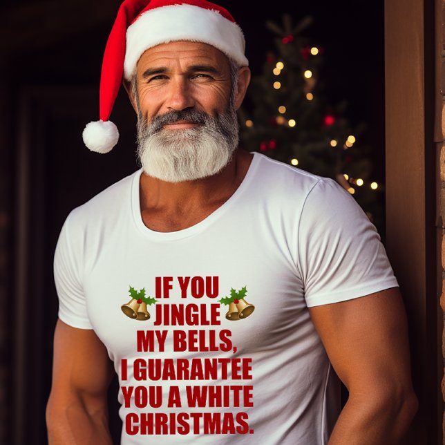 Camiseta Jingle My Bels Para Um Natal Branco (Criador carregado)