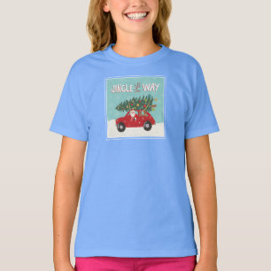 Camiseta Jingle Por Todo O Caminho   Carro Papai noel