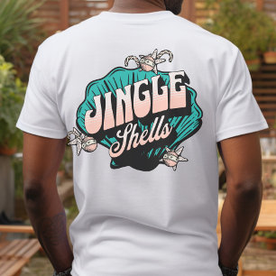 Camiseta Jingle Shells - Praia da Vintage de Natal
