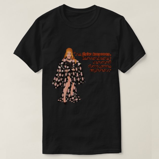 Camiseta Jinkx Monson Rupaules Arrasta Corrida Todas as est (Frente do Design)