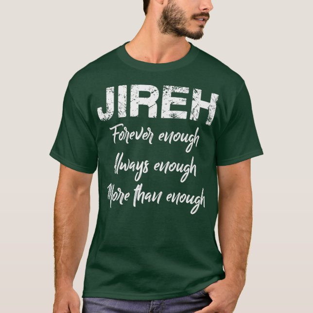 Camiseta Jireh Mais do que Premium Suficiente (Frente)