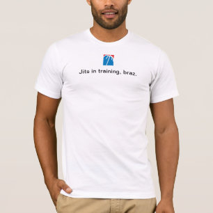 Camiseta Jits no treinamento, braz.