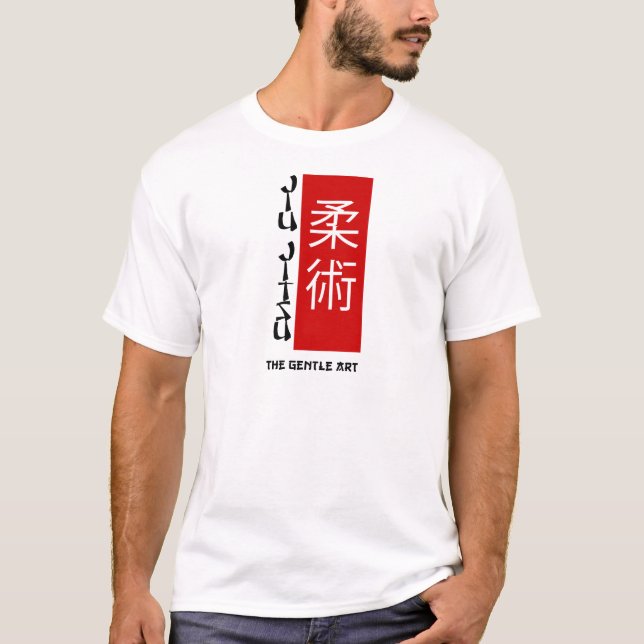 Camiseta Jiu Jitsu - a arte delicada (Frente)