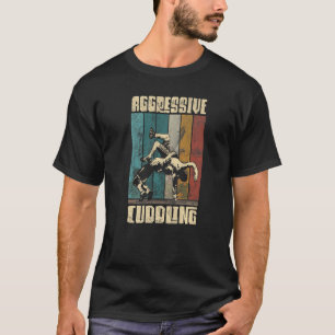 Camiseta Jiu Jitsu Agressivo Cudling Bjj Mma Martil Figh