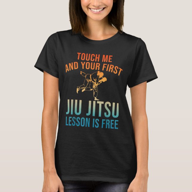 Camiseta Jiu Jitsu Art For Men Women Brazilian Jujitsu Bjj  (Frente)