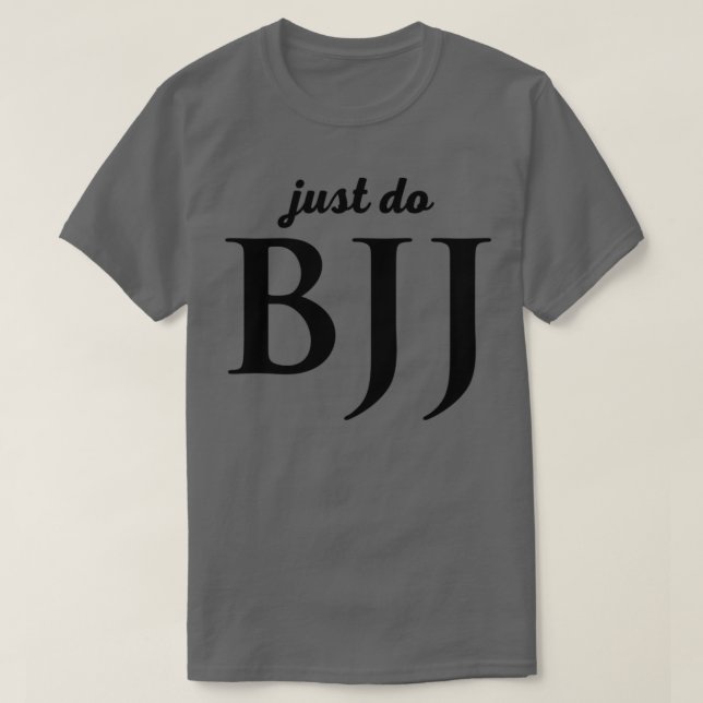 Camiseta Jiu jitsu BJJ Artes Marciais Engraçado Presente 10 (Frente do Design)