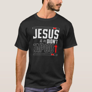 Camiseta Jiu Jitsu brasileiro Bjj HD0 Jesus não tocou C
