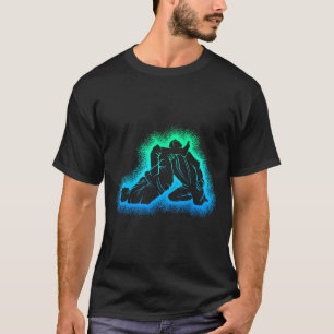 Camiseta Jiu Jitsu Brasileiro Infantil Meninos Homens Jiuji