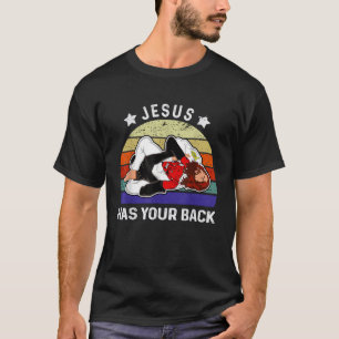Camiseta Jiu Jitsu Brasileiro Jesus Jesus Tem Sua Costa