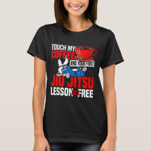 Camiseta Jiu Jitsu Café Toque Café e Ft Jiu Jitsu